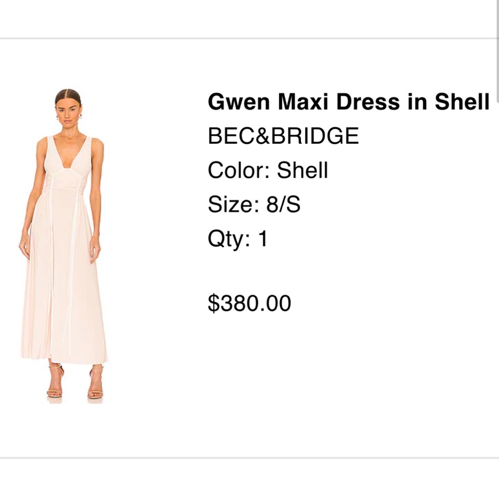 Gwen Maxi Dress, BEC&BRIDGE